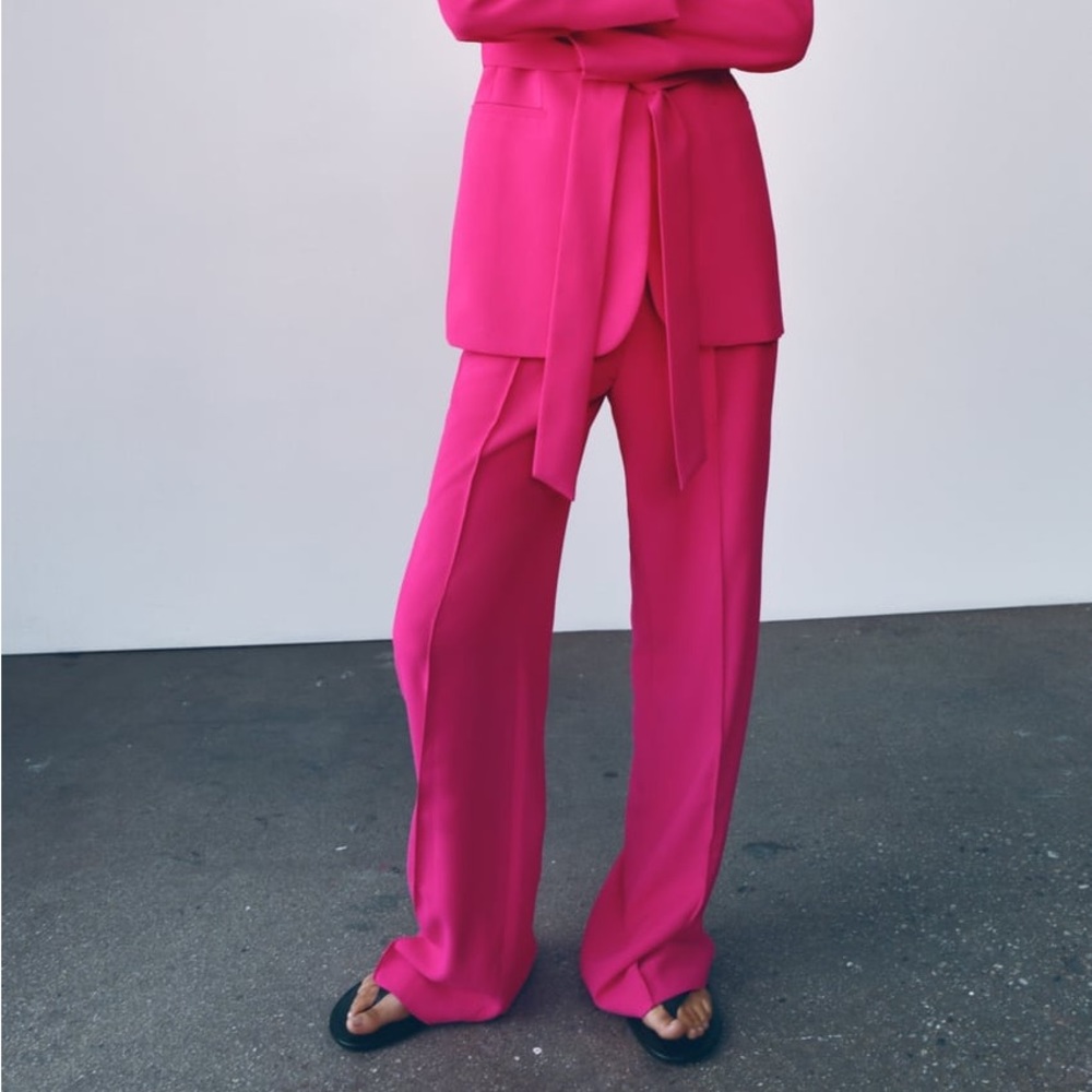 ZARA Hot Pink Pants